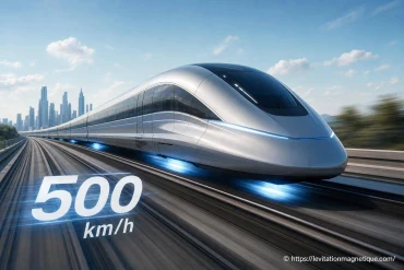 Le train à lévitation magnétique qui vise 500 km/h sur voies conventionnelles