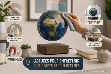 Astuces pour entretenir vos objets déco flottants