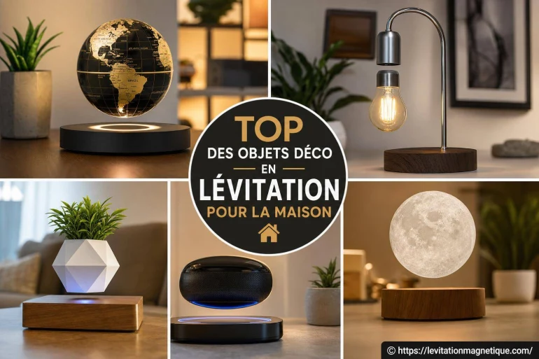 Top des objets déco en lévitation pour la maison