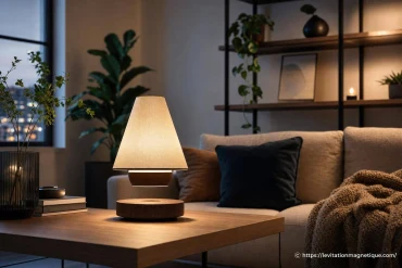 Comment intégrer une lampe flottante à son salon ?