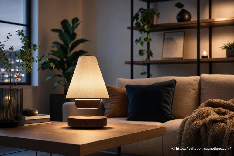 Comment intégrer une lampe flottante à son salon ?