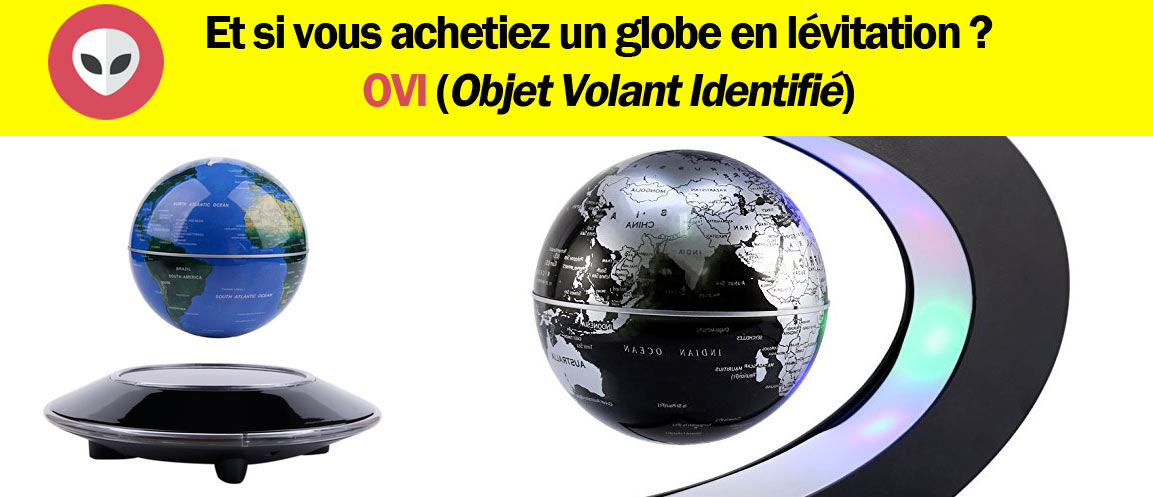 globe terrestre volant