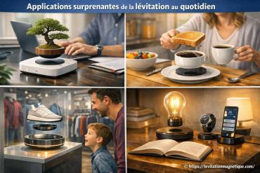 Applications surprenantes de la lévitation dans la vie quotidienne