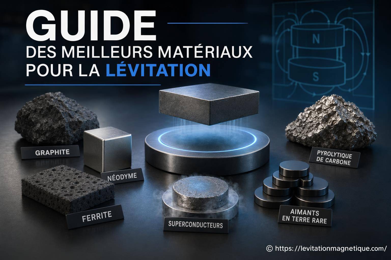 Guide des meilleurs matériaux pour la lévitation : comment choisir efficacement