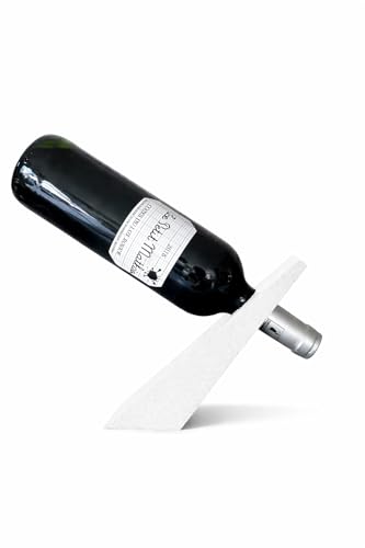 Porte-Bouteille de Vin Design Effet Lévitation, Support Orig