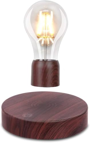 VGAzer Ampoule à lévitation magnétique, lampe de chevet flottante pour la décoration de la maison et du bureau, cadeau unique pour Noël et les anniversaires