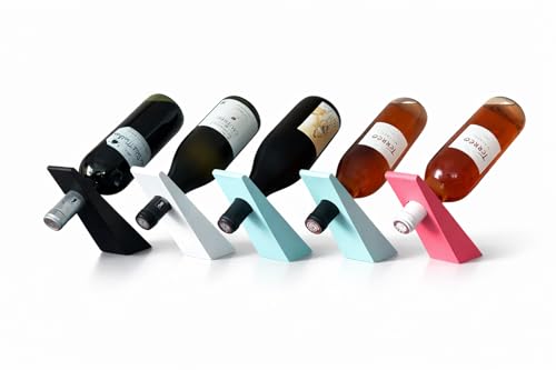 Porte-Bouteille de Vin Design Effet Lévitation, Support Orig