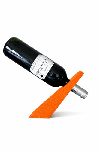 Porte-Bouteille de Vin Design Effet Lévitation, Support Orig