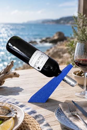 Porte-Bouteille de Vin Design Effet Lévitation, Support Orig