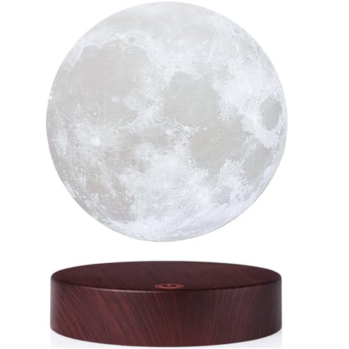 VGAzer Lampe lunaire lévitante, flottant et tournant libreme