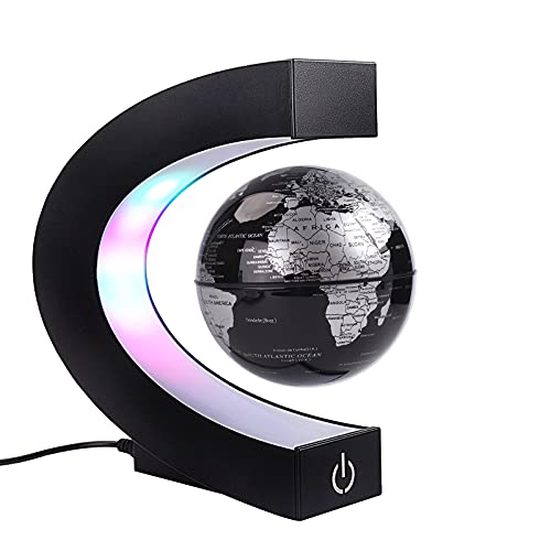 Globe terrestre en lévitation