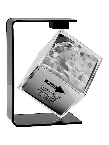 Deknudt Frames S58RF4 Cube Photo Tournant en résine avec Sup