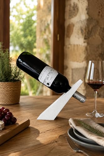 Porte-Bouteille de Vin Design Effet Lévitation, Support Orig