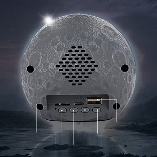 Haut-Parleur à Lévitation Magnétique Dastronaute, Lumière RG