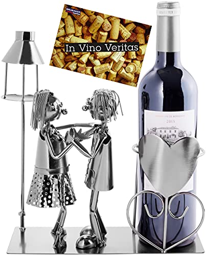 BRUBAKER - Porte-Bouteille de vin - Couple Dansant & Lantern