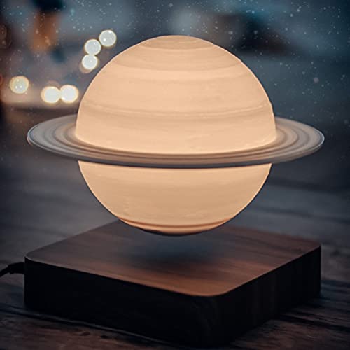 Kiko-ershaa Lampe Saturne à Lévitation Magnétique Veilleuse 